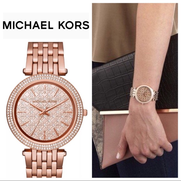 Michael Kors Accessories - Michael Kors Rose Gold Darci Watch